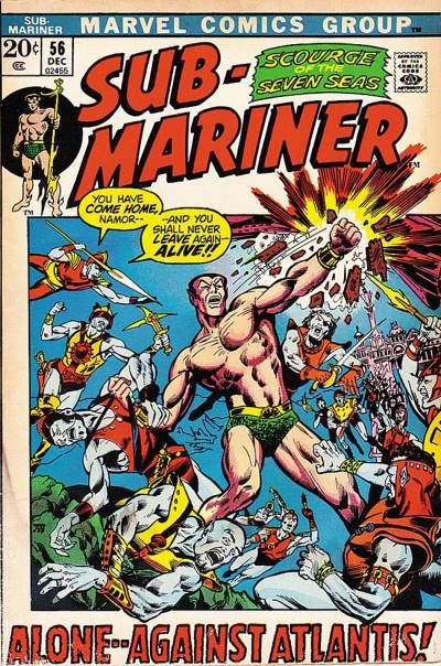 Sub-Mariner (1968)   n° 56 - Marvel Comics