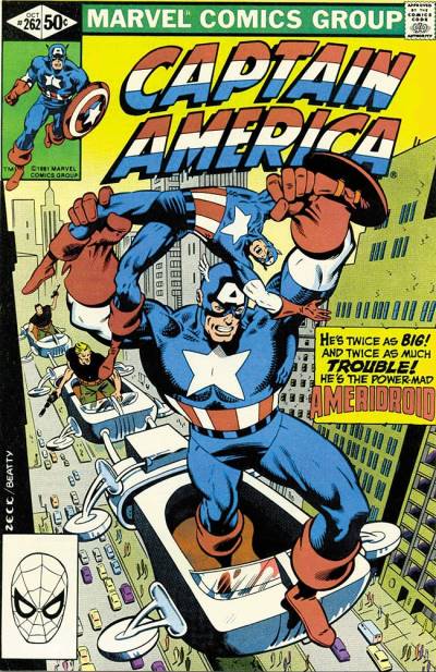 Captain America (1968)   n° 262 - Marvel Comics
