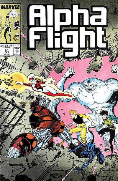 Alpha Flight (1983)   n° 61 - Marvel Comics