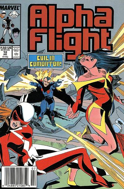 Alpha Flight (1983)   n° 72 - Marvel Comics