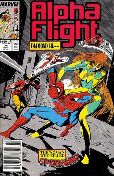 Alpha Flight (1983)   n° 74 - Marvel Comics