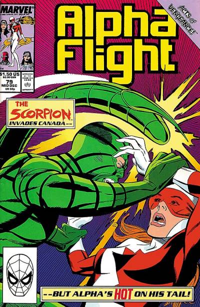 Alpha Flight (1983)   n° 79 - Marvel Comics