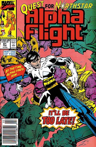 Alpha Flight (1983)   n° 81 - Marvel Comics