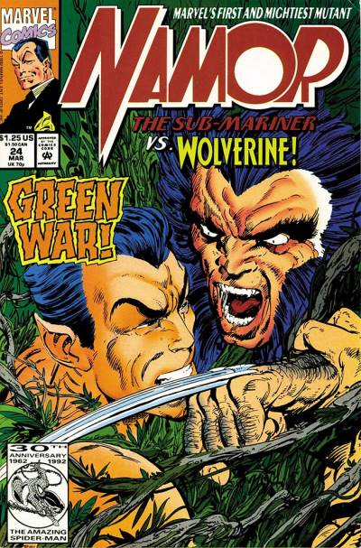 Namor The Sub-Mariner (1990)   n° 24 - Marvel Comics