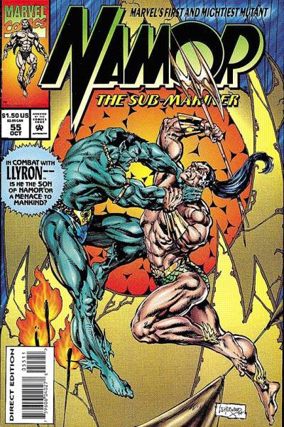 Namor The Sub-Mariner (1990)   n° 55 - Marvel Comics