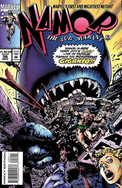 Namor The Sub-Mariner (1990)   n° 56 - Marvel Comics