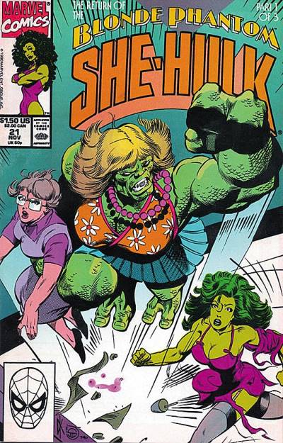 Sensational She-Hulk, The (1989)   n° 21 - Marvel Comics
