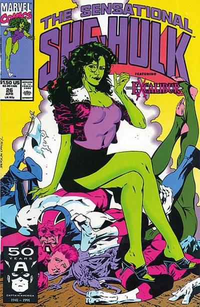 Sensational She-Hulk, The (1989)   n° 26 - Marvel Comics