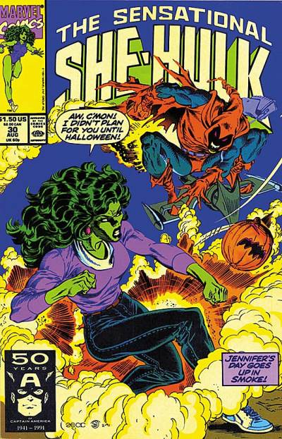 Sensational She-Hulk, The (1989)   n° 30 - Marvel Comics