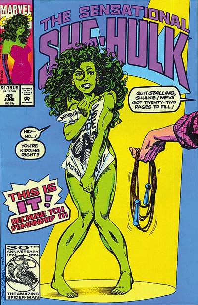 Sensational She-Hulk, The (1989)   n° 40 - Marvel Comics