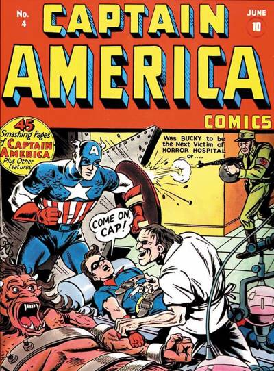 Captain America Comics (1941)   n° 4 - Timely Publications