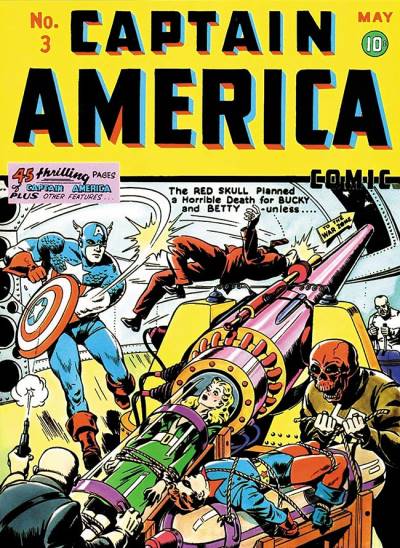 Captain America Comics (1941)   n° 3 - Timely Publications