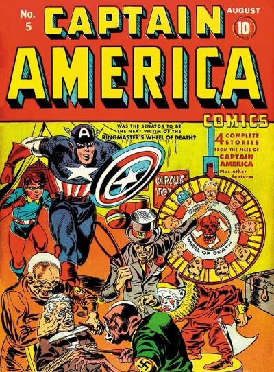 Captain America Comics (1941)   n° 5 - Timely Publications