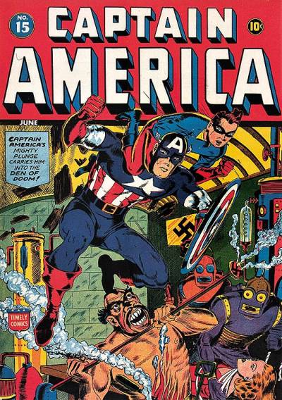 Captain America Comics (1941)   n° 15 - Timely Publications