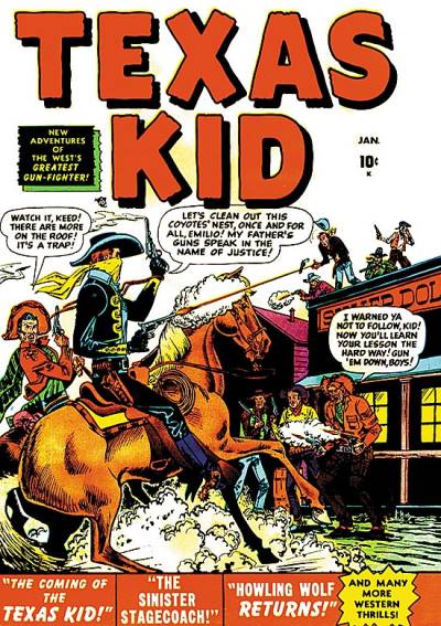 Texas Kid (1951)   n° 1 - Marvel Comics