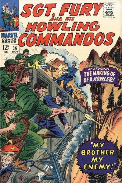 Sgt. Fury And His Howling Commandos (1963)   n° 36 - Marvel Comics