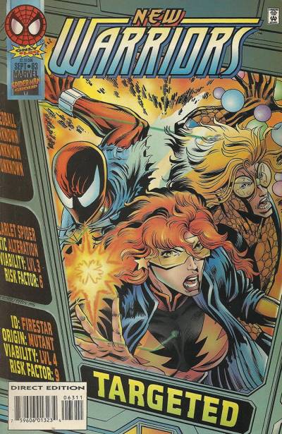 New Warriors (1990)   n° 63 - Marvel Comics