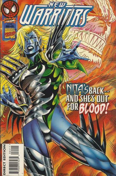 New Warriors (1990)   n° 65 - Marvel Comics