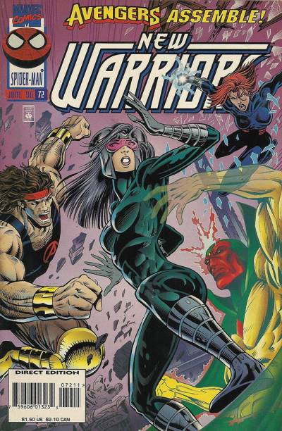 New Warriors (1990)   n° 72 - Marvel Comics