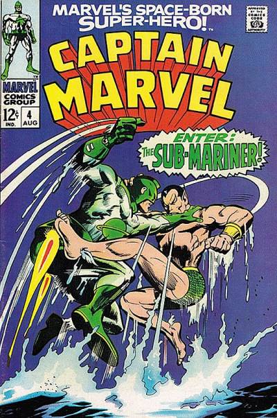 Captain Marvel (1968)   n° 4 - Marvel Comics