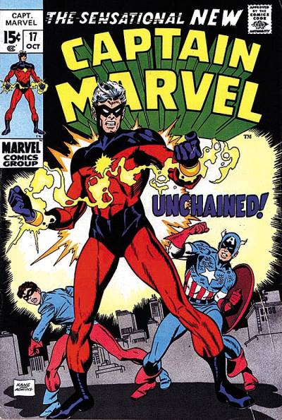 Captain Marvel (1968)   n° 17 - Marvel Comics