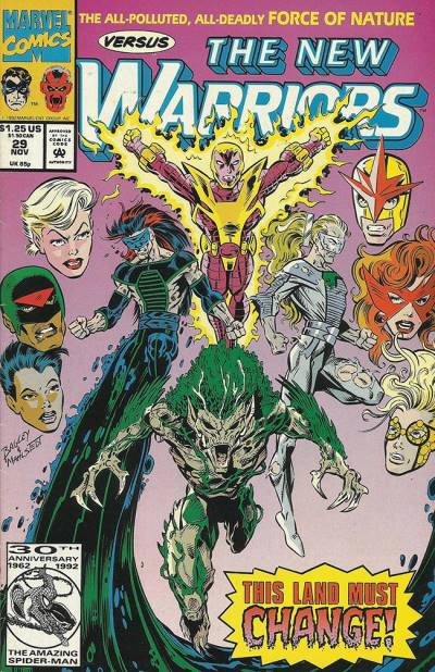 New Warriors (1990)   n° 29 - Marvel Comics