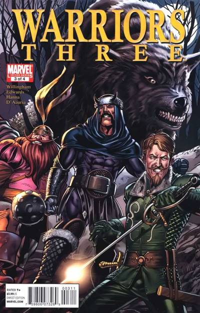 Warriors Three (2011)   n° 3 - Marvel Comics