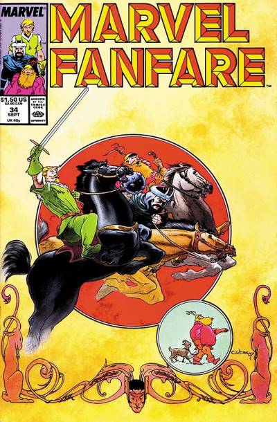 Marvel Fanfare (1982)   n° 34 - Marvel Comics