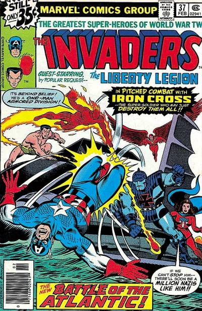 Invaders, The (1975)   n° 37 - Marvel Comics