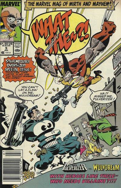 What The...?! (1988)   n° 5 - Marvel Comics