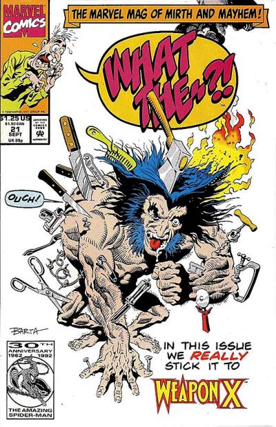 What The...?! (1988)   n° 21 - Marvel Comics