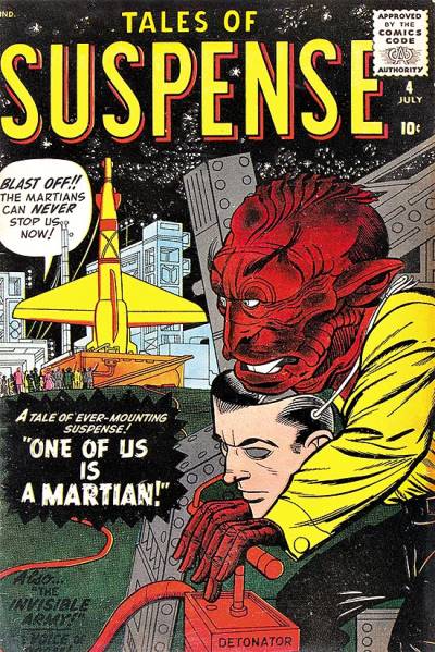 Tales of Suspense (1959)   n° 4 - Marvel Comics