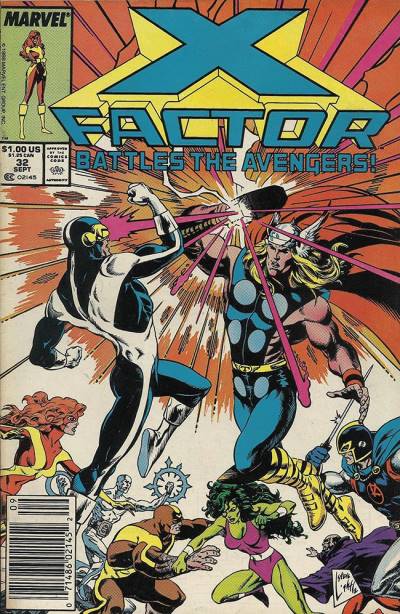X-Factor (1986)   n° 32 - Marvel Comics