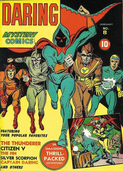 Daring Mystery Comics (1940)   n° 8 - Timely Publications