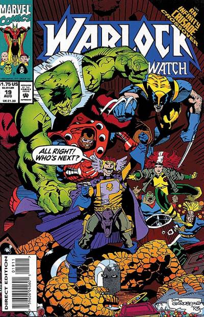 Warlock And The Infinity Watch (1992)   n° 19 - Marvel Comics