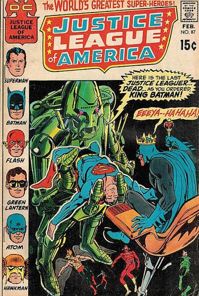 Justice League of America (1960)   n° 87 - DC Comics