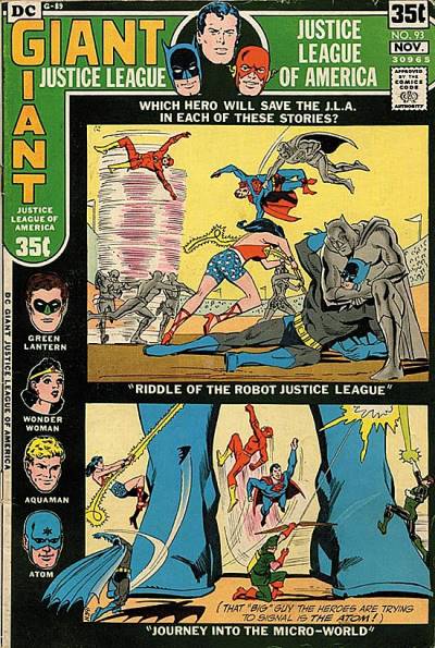 Justice League of America (1960)   n° 93 - DC Comics