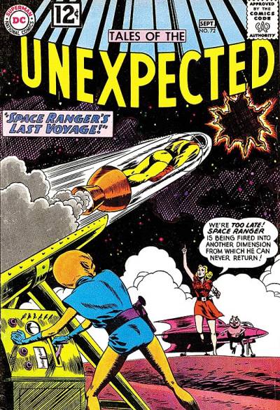 Tales of The Unexpected  (1956)   n° 72 - DC Comics