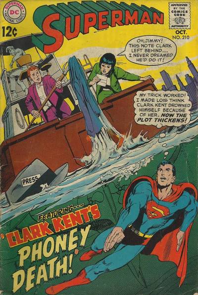 Superman (1939)   n° 210 - DC Comics