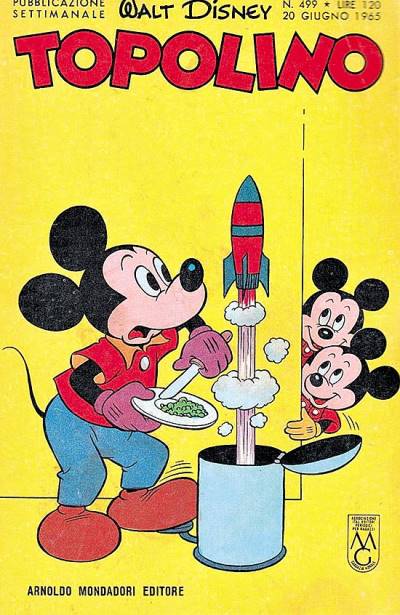 Topolino (1949)   n° 499 - Mondadori