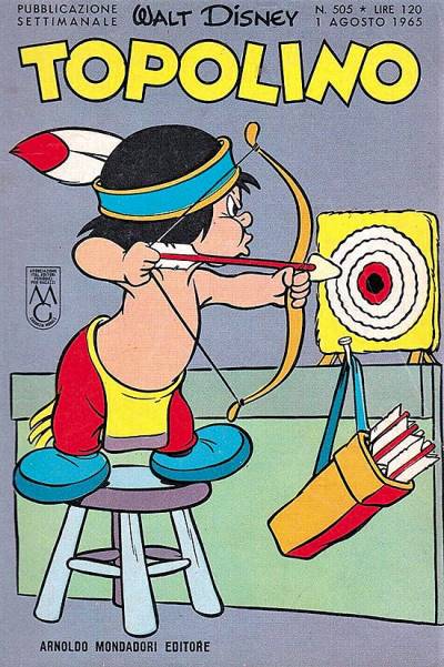 Topolino (1949)   n° 505 - Mondadori