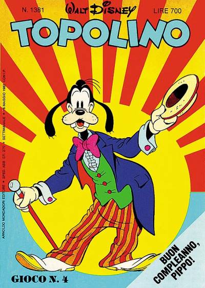 Topolino (1949)   n° 1381 - Mondadori