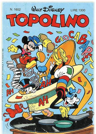 Topolino (1949)   n° 1602 - Mondadori