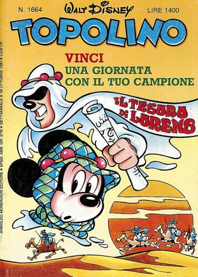 Topolino (1949)   n° 1664 - Mondadori