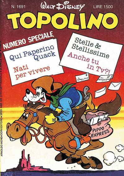 Topolino (1949)   n° 1691 - Mondadori