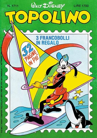 Topolino (1988)   n° 1711 - Disney Italia