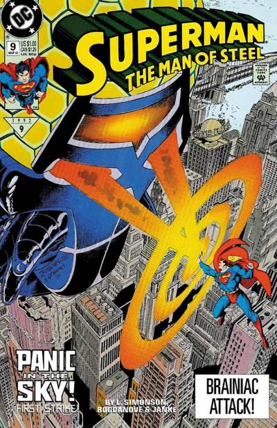 Superman: The Man of Steel (1991)   n° 9 - DC Comics
