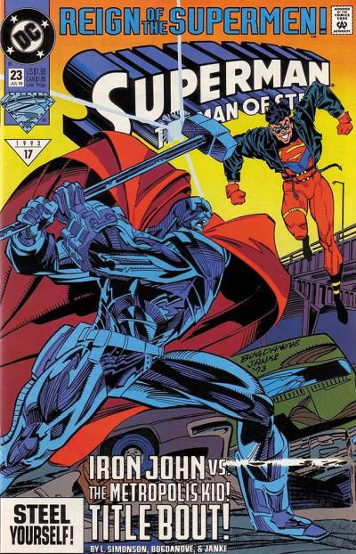 Superman: The Man of Steel (1991)   n° 23 - DC Comics