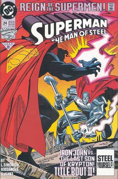Superman: The Man of Steel (1991)   n° 24 - DC Comics