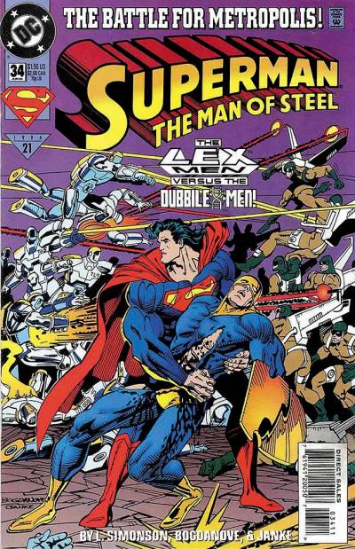 Superman: The Man of Steel (1991)   n° 34 - DC Comics